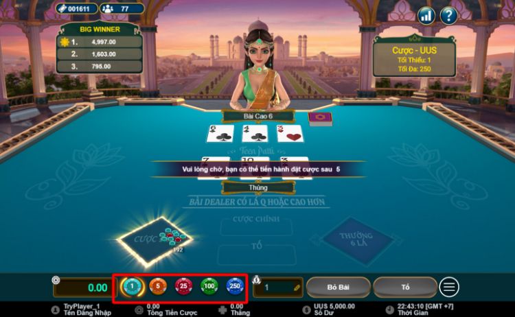 đặt cược teen patti