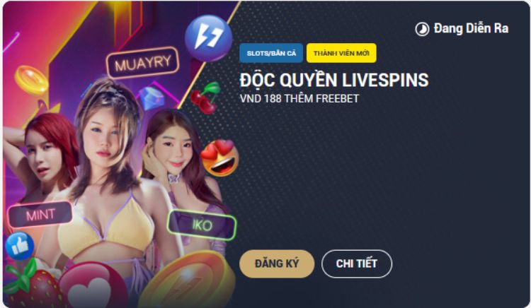 độc quyền livespins