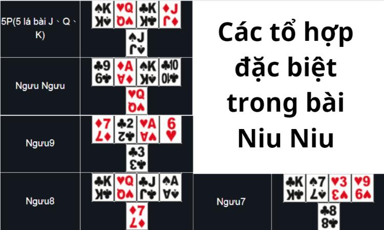 tổ hợp bài niu niu